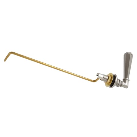Kingston Brass KTHLS8 Side Mount Toilet Tank Lever, Brushed Nickel KTHLS8